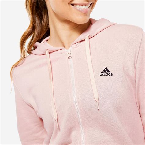 adidas kapuzenpullover damen grau weiß rosa|Frauen Kapuzenpullover .